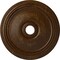 Ekena Millwork Diane Ceiling Medallion (Fits Canopies up to 6 1/4"), 24"OD x 3 5/8"ID x 1 1/4"P, Root Beer Crackle CM24DIRBC - alternate 1